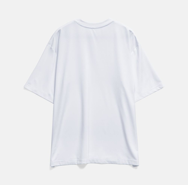 Футболка из бифлекса Morfiss, белая, XS–XXL