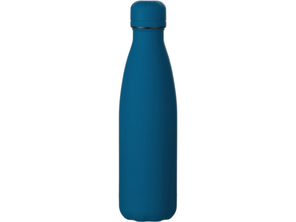 Вакуумная термобутылка «Актив Soft Touch», Цвет синий индиго