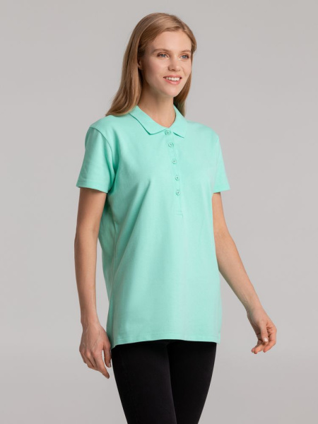 Рубашка поло женская Phoenix Women, зеленая мята, S–XXL
