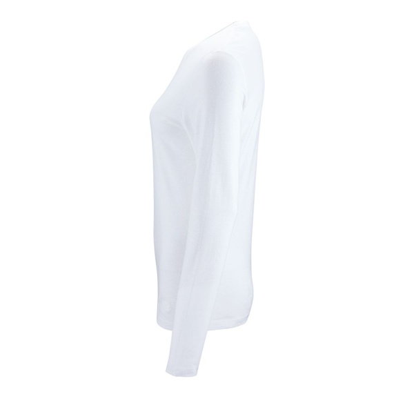 Футболка с длинным рукавом Imperial LSL Women, белая, S–XXL