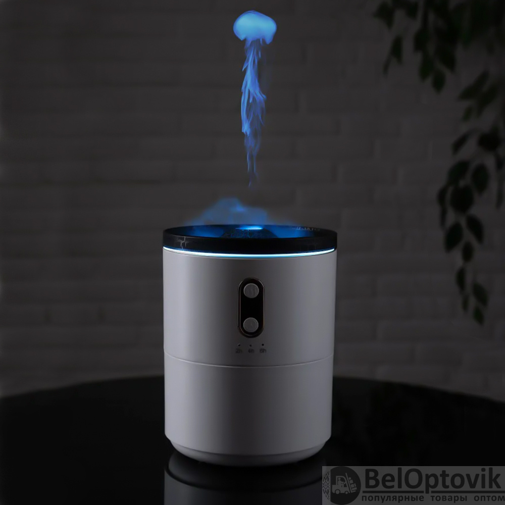 Светодиодный USB увлажнитель Volcano, белый