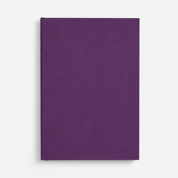 Ежедневник Flat, недатированный, фиолетовый, ver.2, 14,7х20,6х1 см