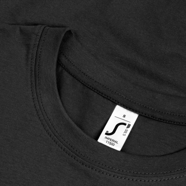Футболка Imperial 190, черная, XS–5XL