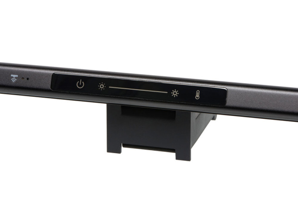 Лампа для монитора «PractIQ» с управлением жестами, 66 LED, металл, Цвет черный