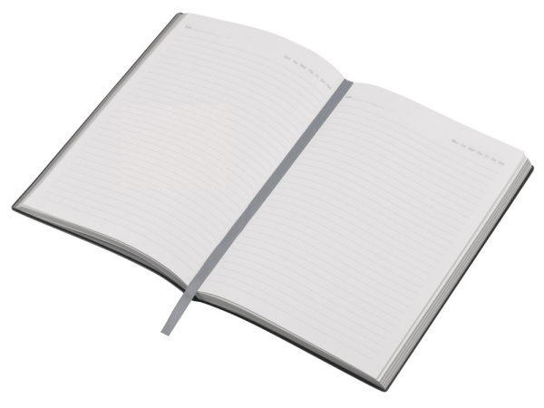 Бизнес-блокнот А5 «C1» soft-touch, Цвет серый