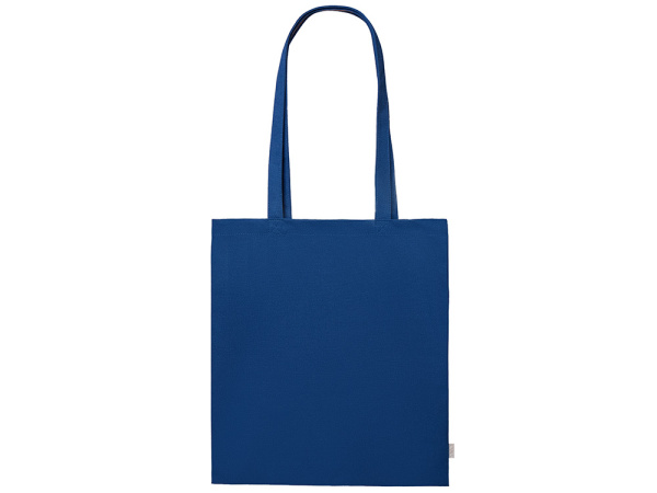 Шоппер «Basio» из переработанного хлопка 280 г/м2, Цвет синий