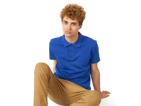 Рубашка поло «Laguna» мужская, Размер L_v2, Цвет синий классический