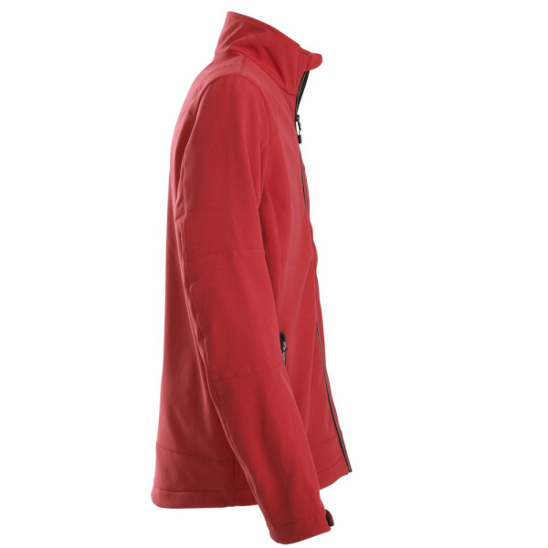 Куртка софтшелл мужская Trial, красная, S–3XL