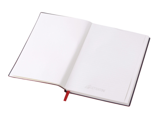 Блокнот в гибкой обложке А5 «Bradbury», Цвет красный