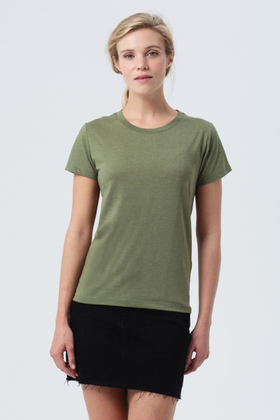 Футболка женская Regent Fit Women, меланж хаки, S–XXL
