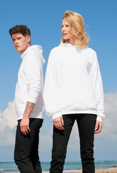 Худи унисекс Connor, белое, XS–XXL