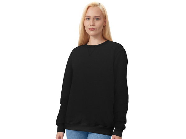 Свитшот оверсайз «Lisbon» унисекс, Размер XL, Цвет черный