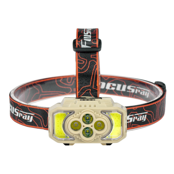 FOCUSray 1332 акку 18650 1200мАН 200 люмен,индикатор зарядки,сенсор,USB кабель 1/160, шт