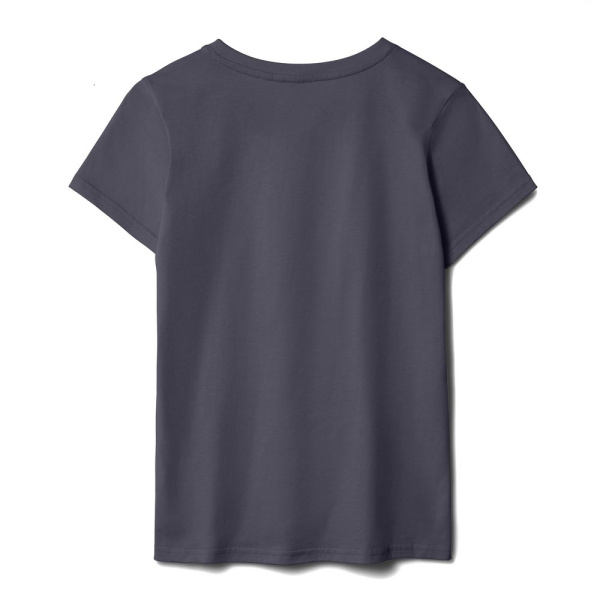 Футболка женская T-bolka Lady, темно-серая (графит), S–3XL