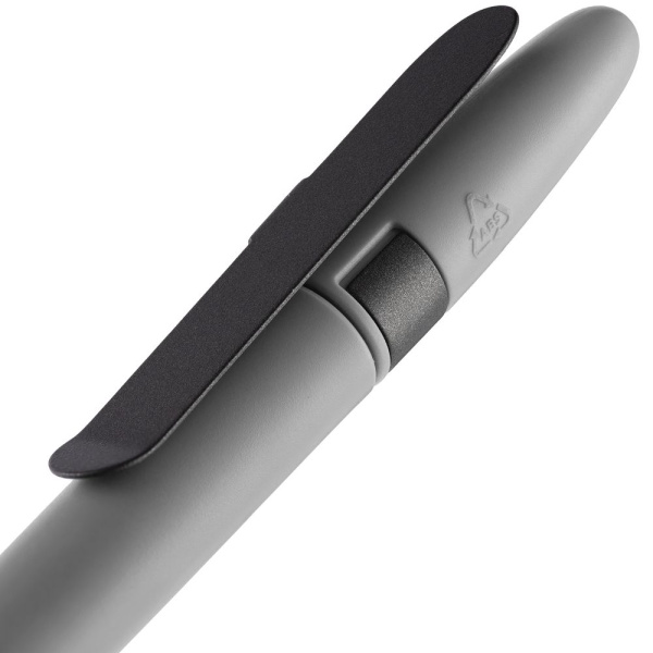 Ручка шариковая Prodir DS5 TSM Metal Clip, серая, 14,5х1,1 см
