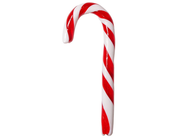 Леденец «Трость», Цвет белый/красный