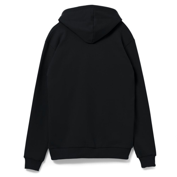 Толстовка на молнии с капюшоном Siverga 2.0, черная, XS–5XL