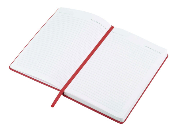 Бизнес-блокнот А5 «C2» soft-touch, Цвет красный