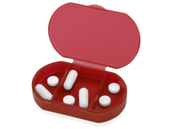 Таблетница, Цвет красный