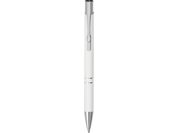 Ручка металлическая шариковая «Legend Gum» soft-touch, Цвет белый