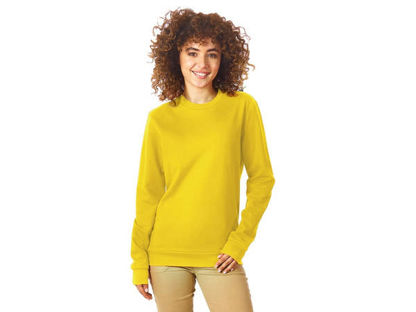 Свитшот «Motion» с начесом, унисекс, Размер 2XL, Цвет желтый