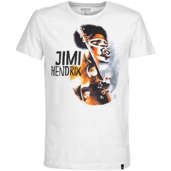 Футболка «Меламед. Jimi Hendrix», белая, S–XXL