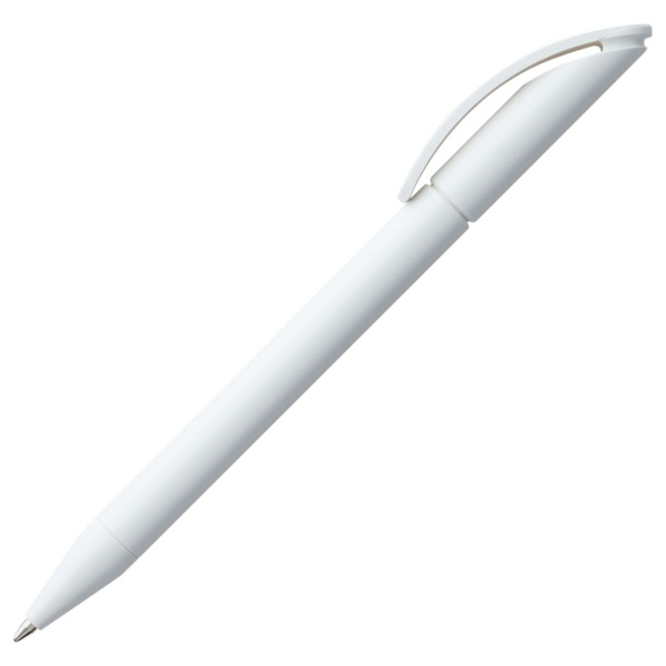 Ручка шариковая Prodir DS3 TPP, белая, 13,8х1 см