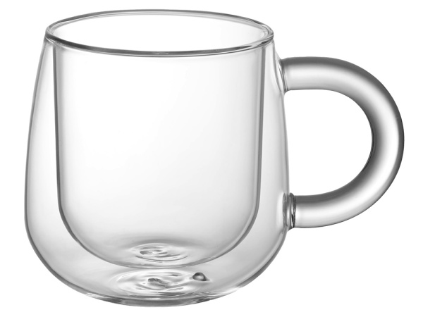 Кружка с двойными стенками «Fog», Цвет прозрачный
