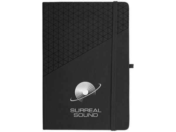 Блокнот А5 «Theta», Цвет черный