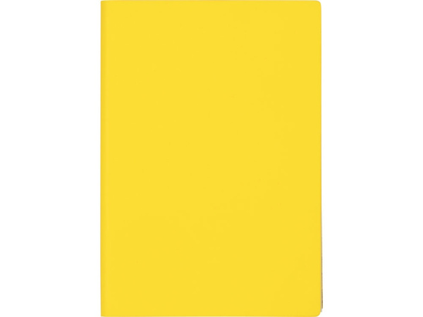 Бизнес-блокнот А5 «C1» soft-touch, Цвет желтый