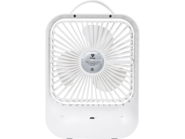 Настольный вентилятор с плавным регулированием скорости «Circa», Цвет белый