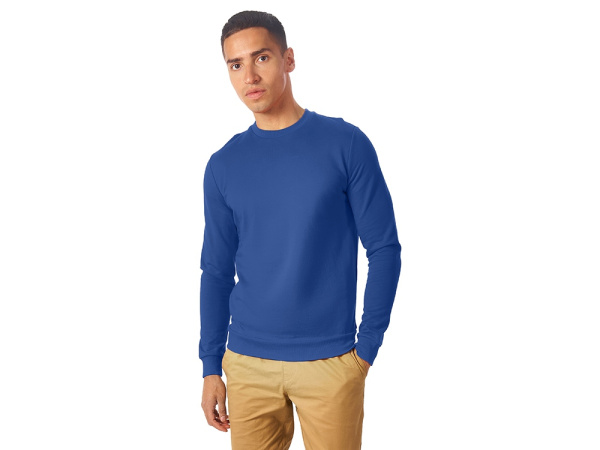 Свитшот «Motion» с начесом, унисекс, Размер L, Цвет классический синий