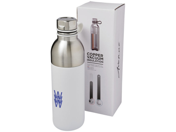 Термобутылка спортивная «Koln», Цвет белый