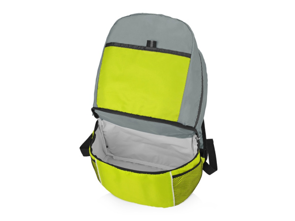 Рюкзак-холодильник «Sea Isle», Цвет лайм/серый