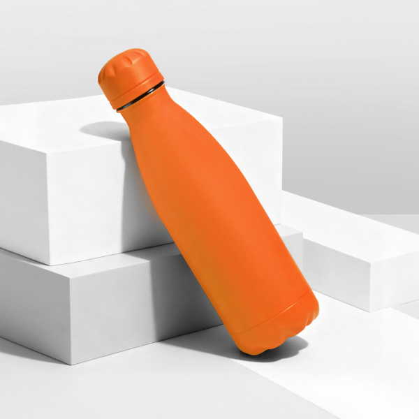 Подарочный набор «COLOR IT» с термобутылкой и повербанком, Размер 10000 mAh, Цвет оранжевый
