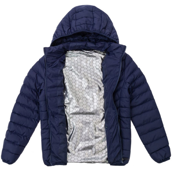 Куртка с подогревом Thermalli Chamonix, темно-синяя, S–3XL