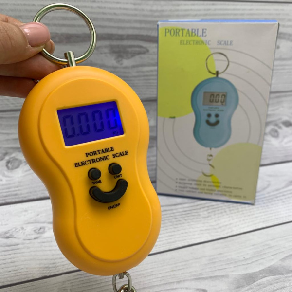 Портативные электронные весы (Безмен) Portable Electronic Scale до 50 кг