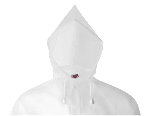 Дождевик «Hawaii» c чехлом детский, Размер 12-14, Цвет белый