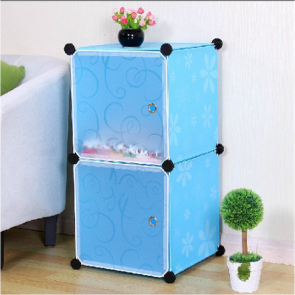 Универсальный модульный шкаф для одежды, обуви, игрушек Plastic Storage Cabinet Classic 5 полок