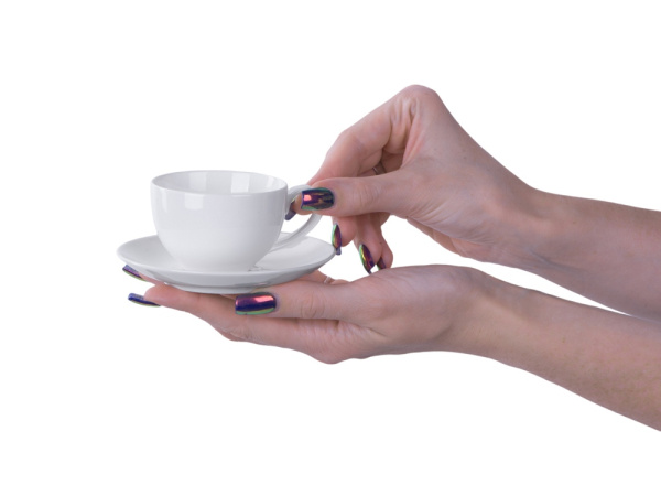 Кофейная пара «Ristretto», Цвет белый