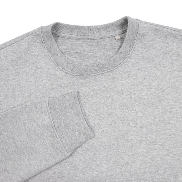 Свитшот унисекс Columbia, серый меланж, XS–5XL
