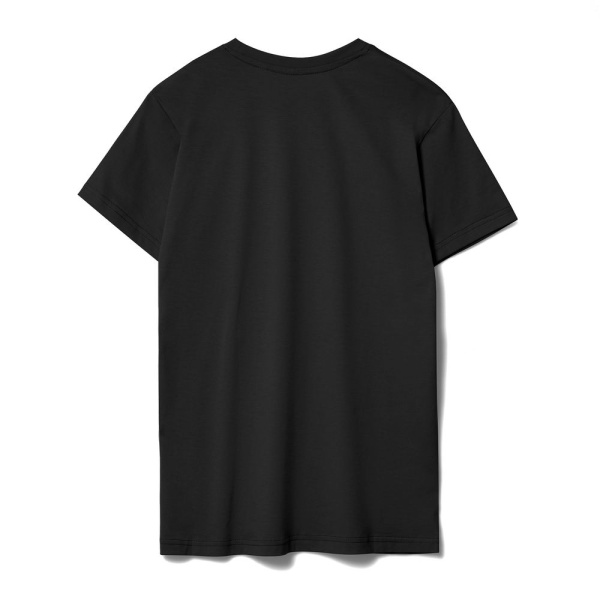 Футболка унисекс T-Bolka 160, черная, XS–6XL