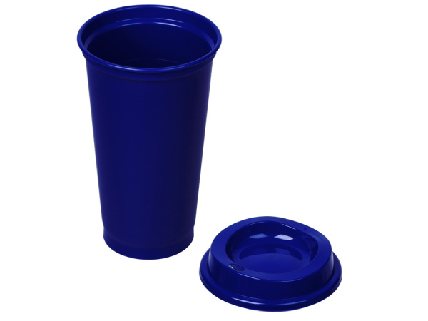 Пластиковый стакан «SipGo», Цвет синий
