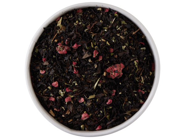 Чай черный «Малина с медом и чабрецом», 50 гр., Цвет бежевый