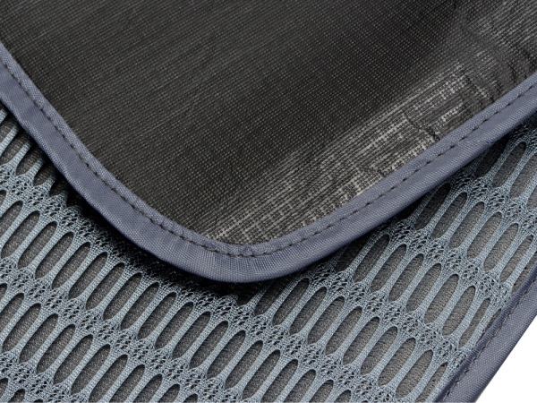 Плед для пикника «Module» с дышащей поверхностью, Цвет темно-серый