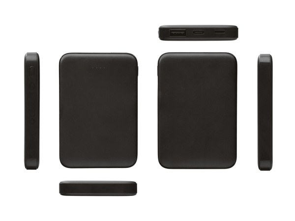 Внешний аккумулятор «Simp», 5000 мАч, Цвет черный