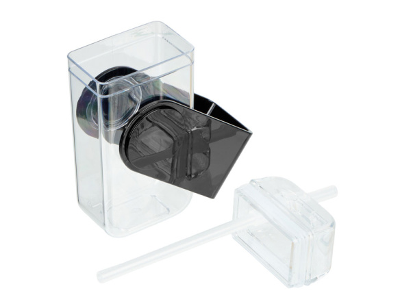 Бутылка для воды «JUICY DRINK BOX», 290 мл, Цвет черный