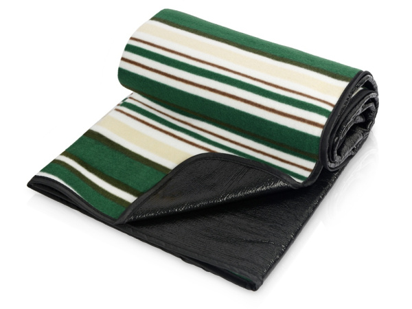 Плед для пикника «Junket» в сумке, Цвет зеленый