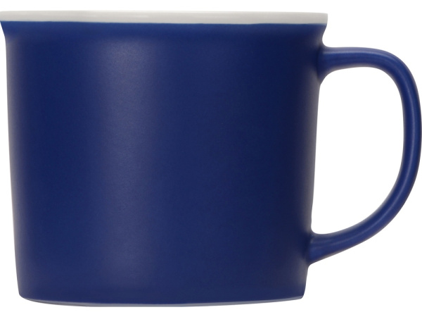 Кружка «Nancy», матовая, Цвет синий/белый