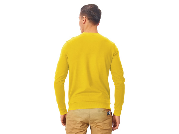 Свитшот «Motion» с начесом, унисекс, Размер 2XL, Цвет желтый